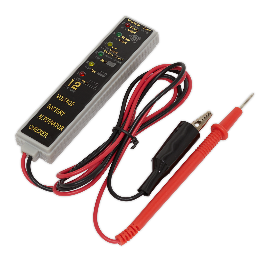 LED Battery & Alternator Tester 12V AK400