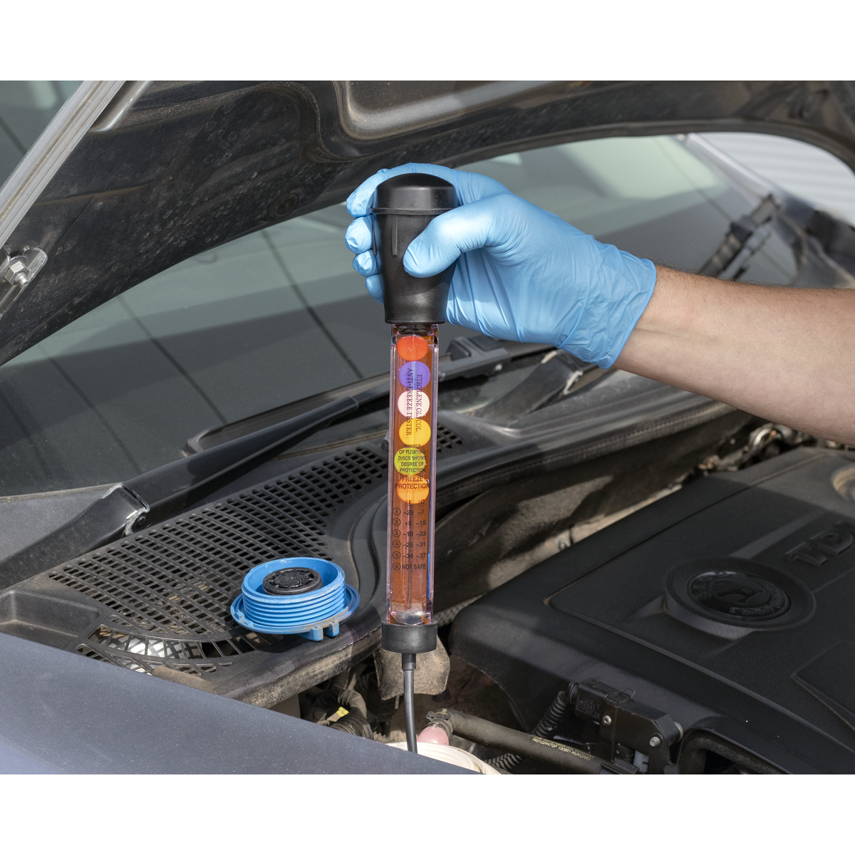 Disc Type Ethylene Glycol Antifreeze Tester AK4120