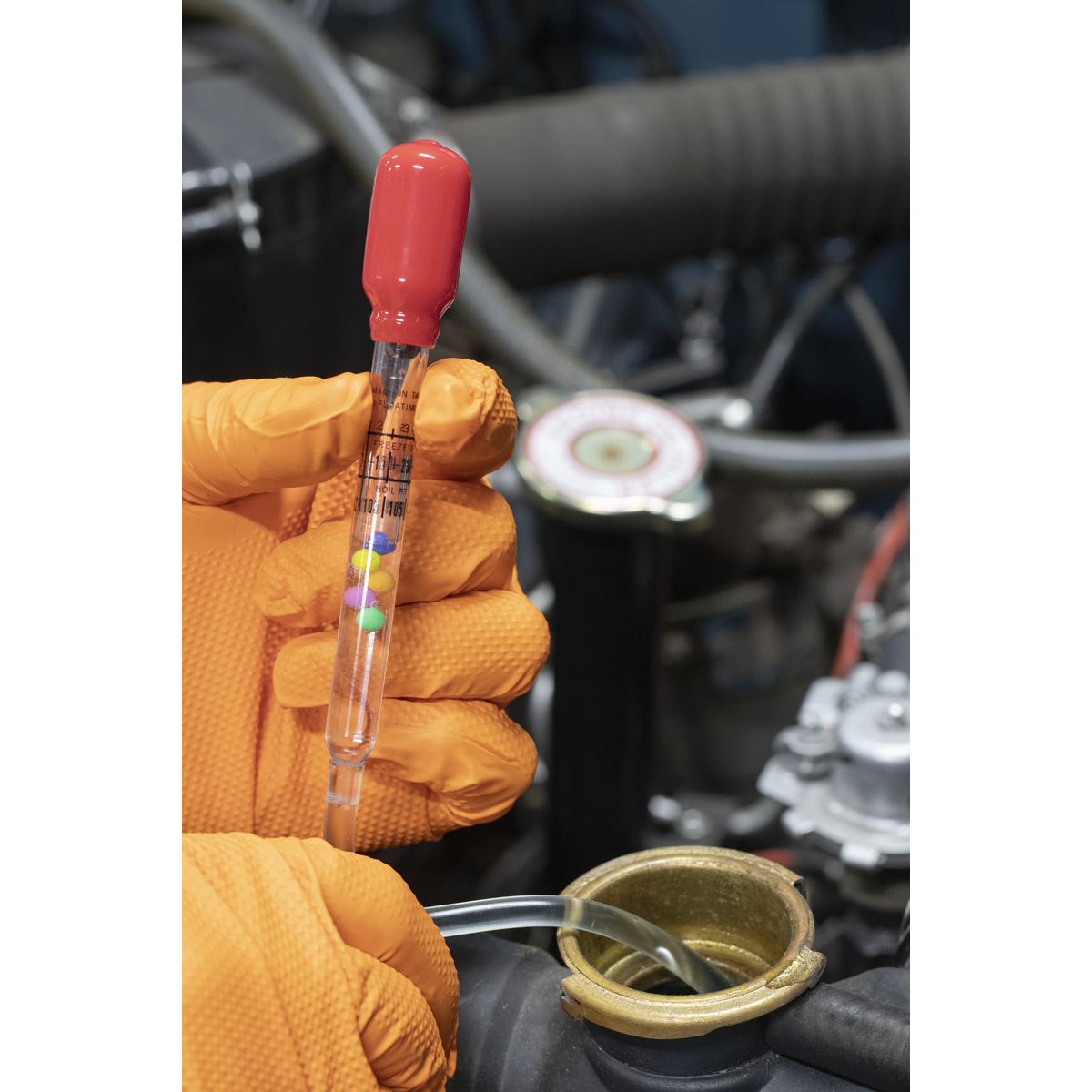 Ball Type Ethylene Glycol Antifreeze Pocket Tester AK4123