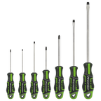 GripMAX® Screwdriver Set 7pc - Hi-Vis Green AK4321HV