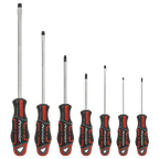 GripMAX® Screwdriver Set 7pc - Red AK4321