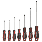 GripMAX® Screwdriver Set 7pc - Red AK4321