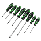GripMAX® Screwdriver Set 8pc - Hi-Vis Green AK4322HV