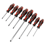 GripMAX® Screwdriver Set 8pc - Red AK4322