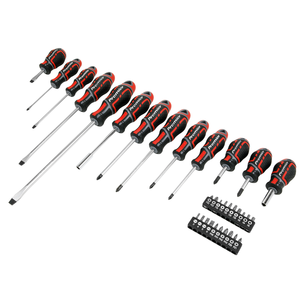 GripMAX® Screwdriver & Bit Set 33pc AK4370