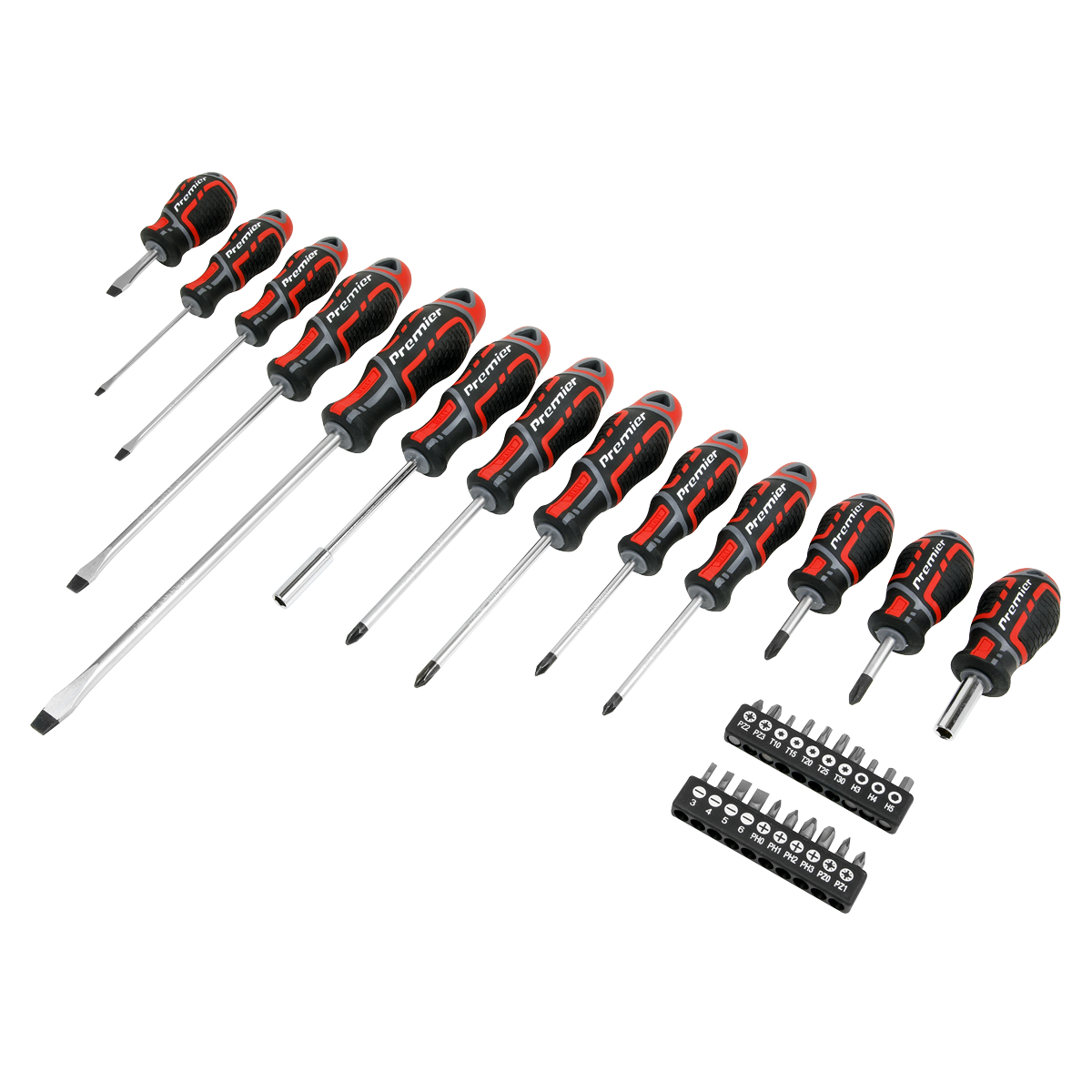 GripMAX® Screwdriver & Bit Set 33pc AK4370