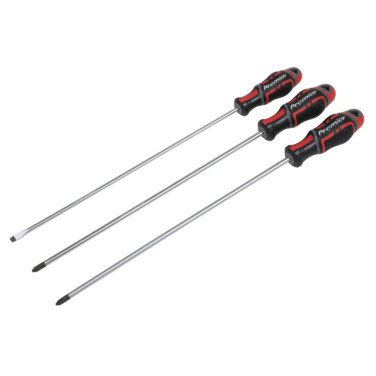 GripMAX® Extra-Long Screwdriver Set 3pc AK4372