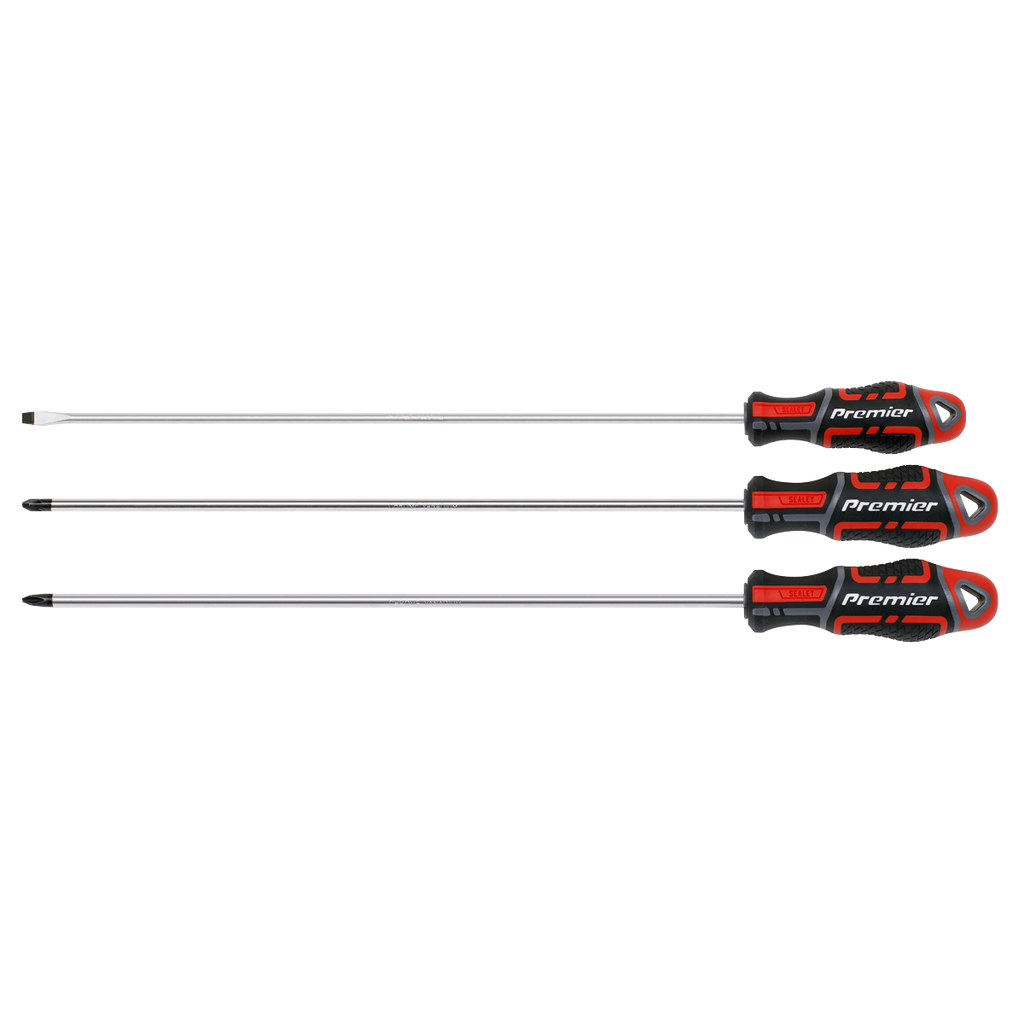 GripMAX® Extra-Long Screwdriver Set 3pc AK4372