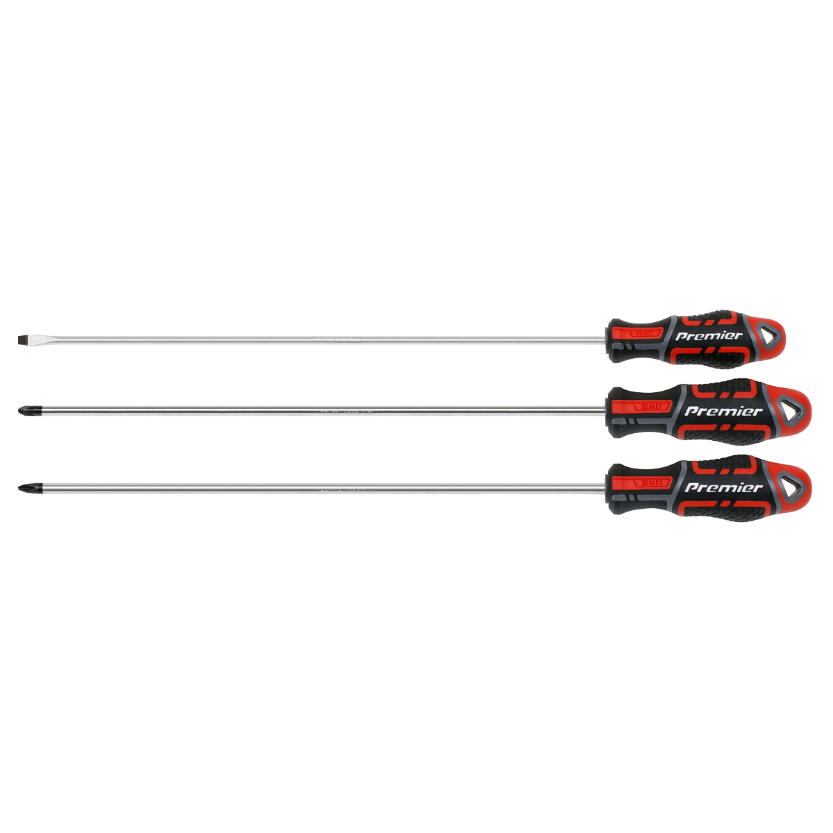 GripMAX® Extra-Long Screwdriver Set 3pc AK4372