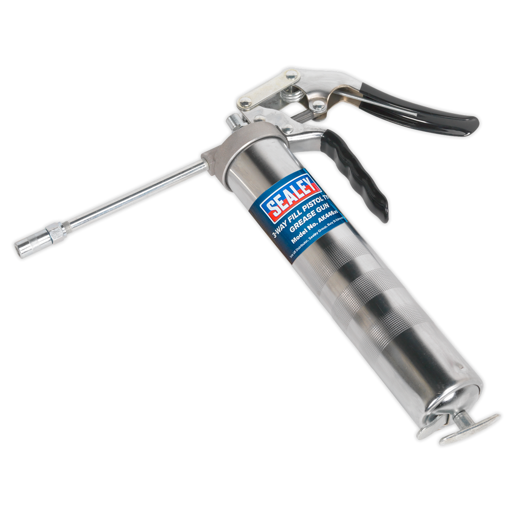 3-Way Fill Pistol Grip Grease Gun AK446