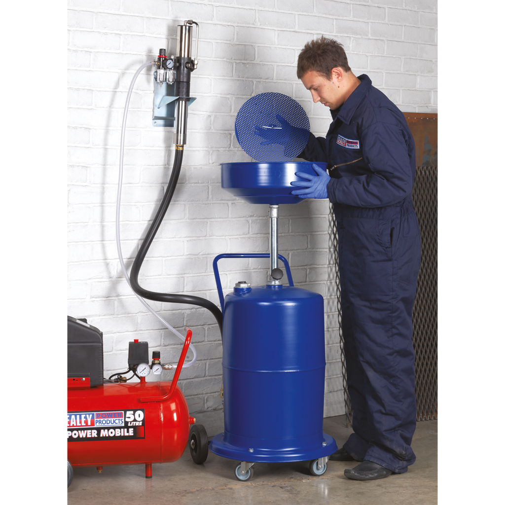 Pump-Away Mobile Oil Drainer 75L AK450DX