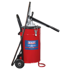 Bucket Grease Pump Trolley 15kg AK451X