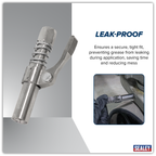Single Handle Grease Gun Coupler AK452