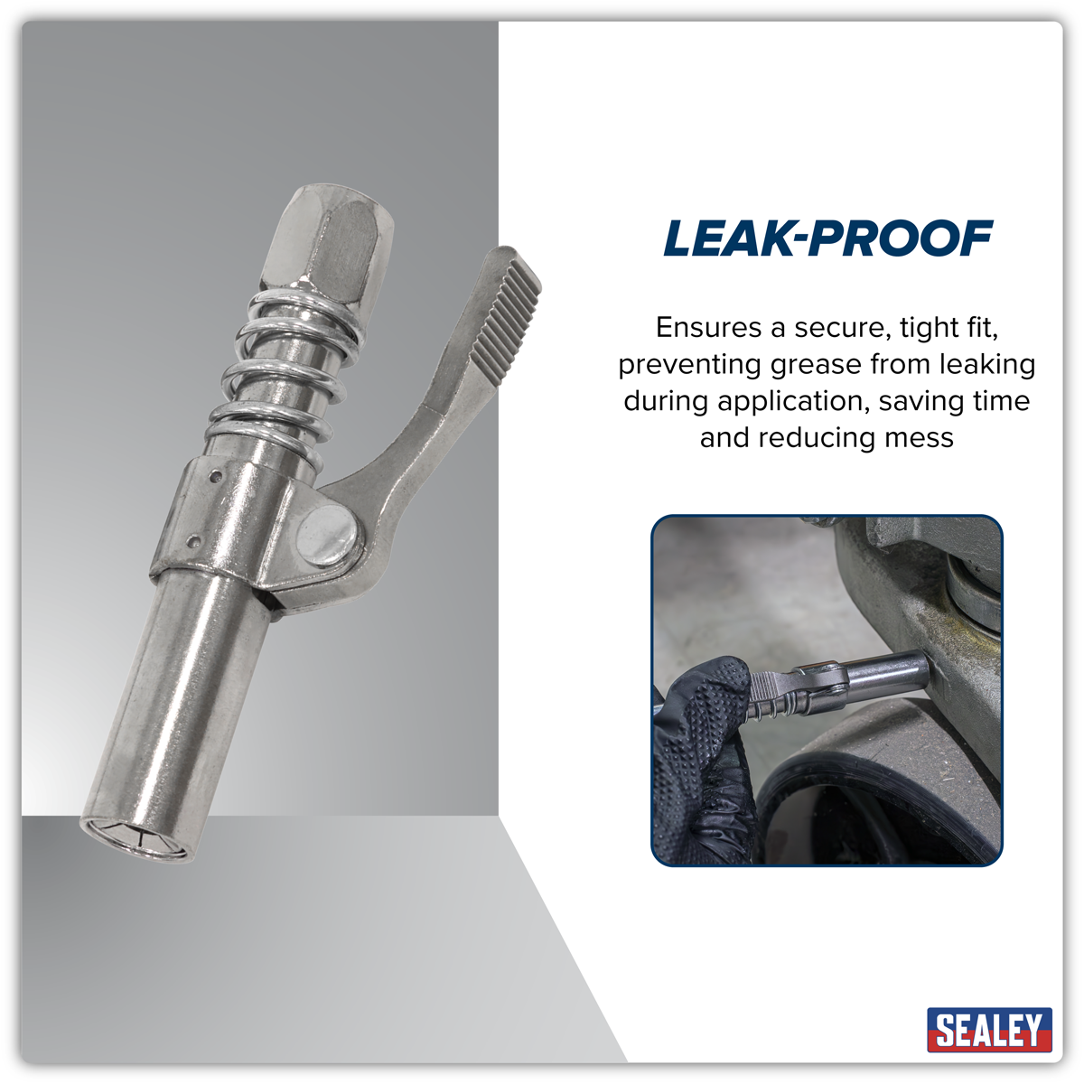 Single Handle Grease Gun Coupler AK452