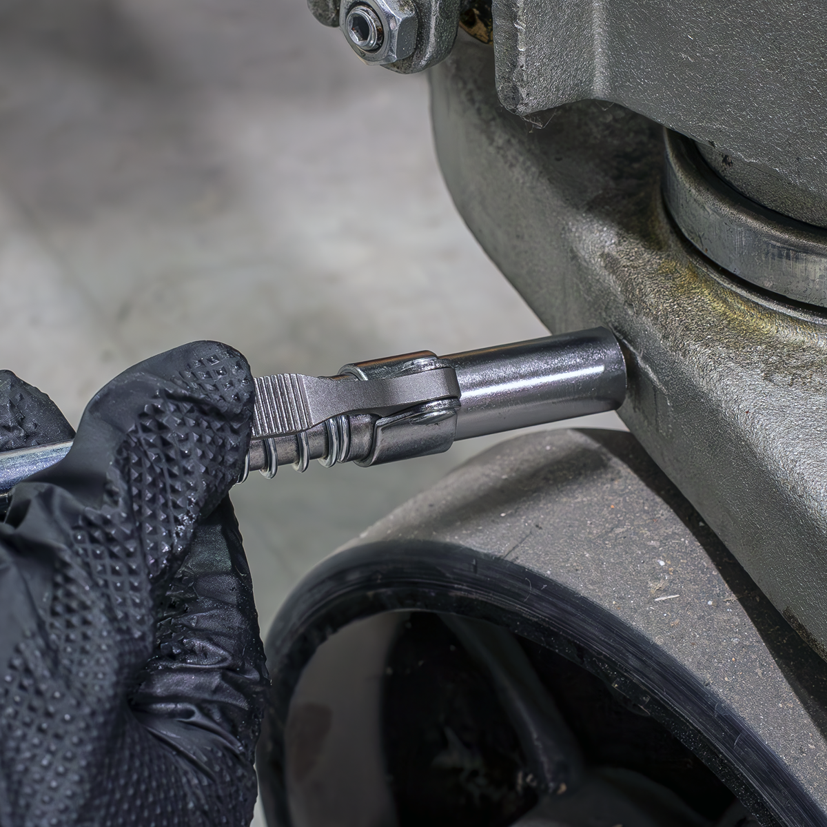 Single Handle Grease Gun Coupler AK452