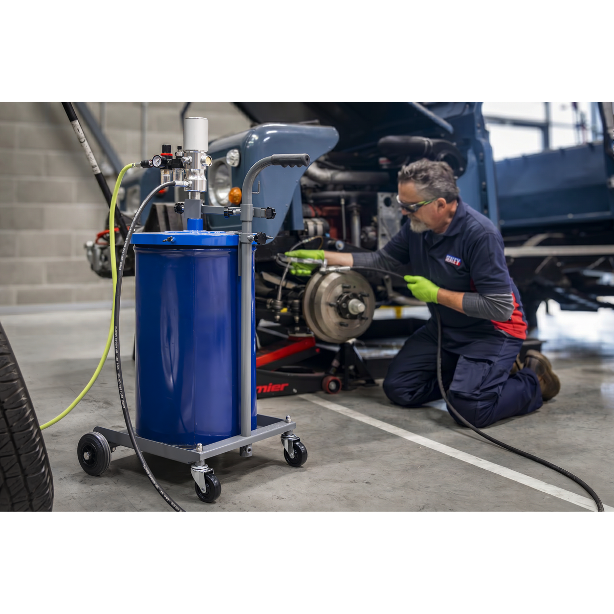 Air Operated Grease Pump 50kg AK453X