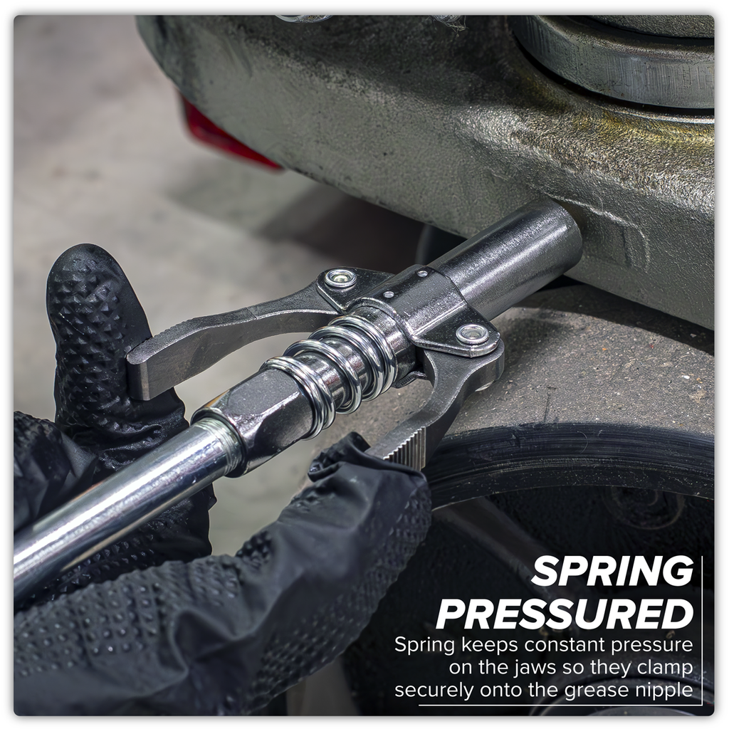 Double Handle Grease Gun Coupler AK453