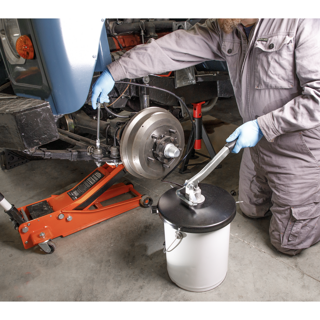 Extra-Heavy-Duty Grease Pump with Follower Plate 12.5kg AK455