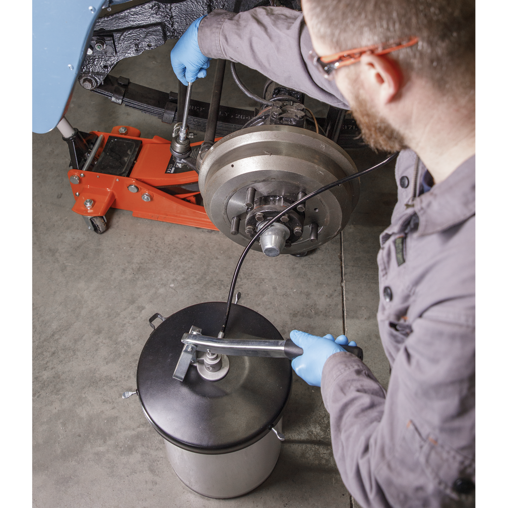 Extra-Heavy-Duty Grease Pump with Follower Plate 12.5kg AK455