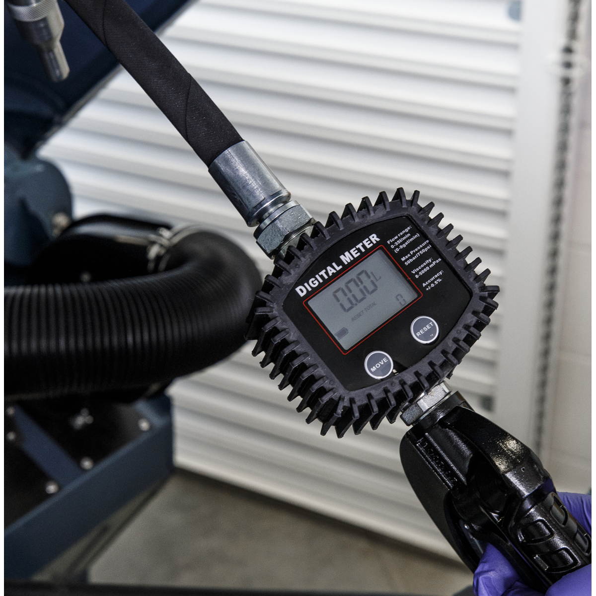 Air Operated Oil Dispensing System with 10m Retractable Hose Reel AK4562D