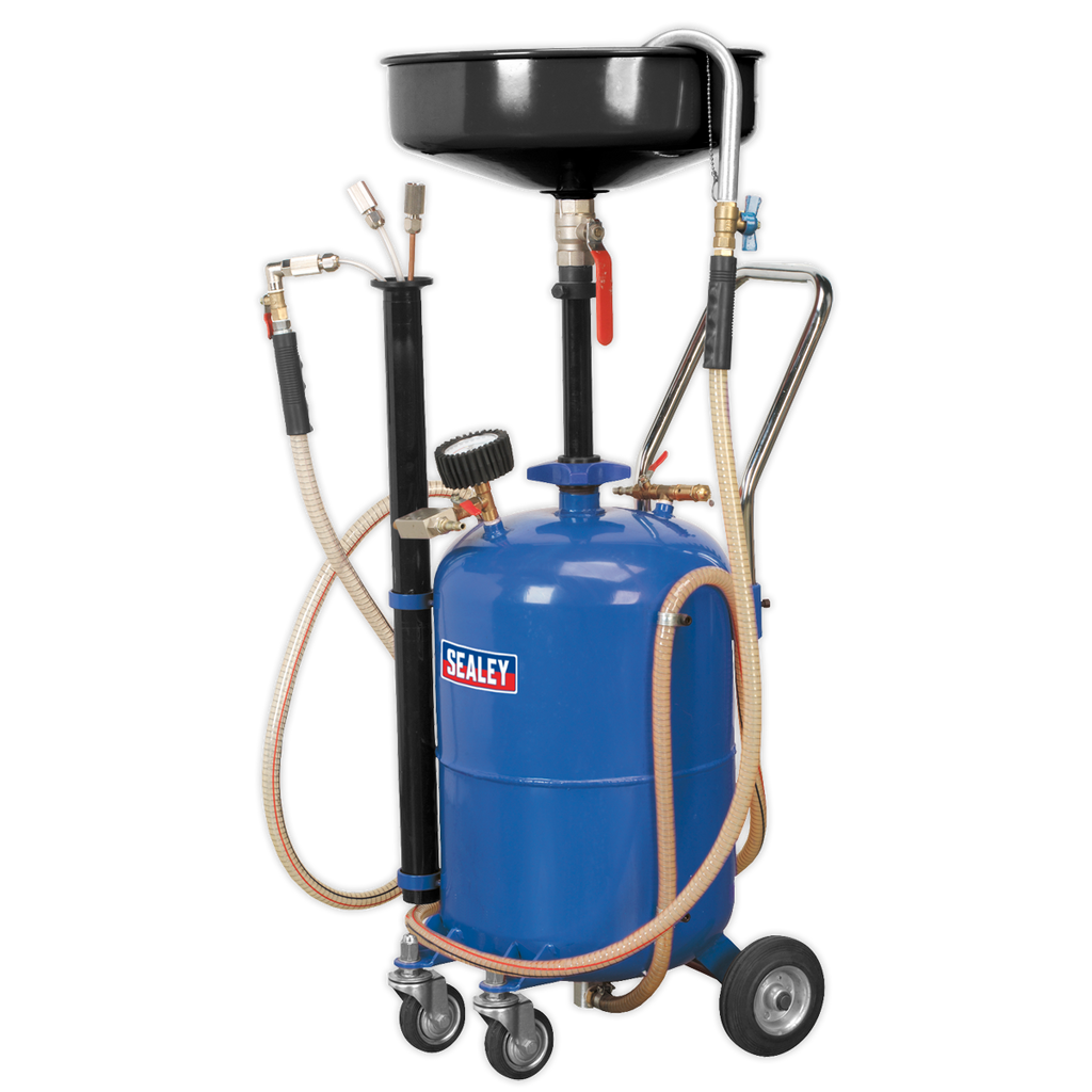 Air Discharge Mobile Oil Drainer with Probes 35L AK456DX