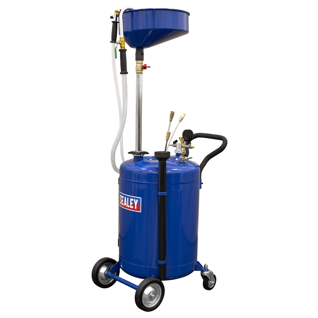 Air Discharge Mobile Oil Drainer with Probes 90L AK459DX