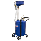 Air Discharge Mobile Oil Drainer with Probes 90L AK459DX