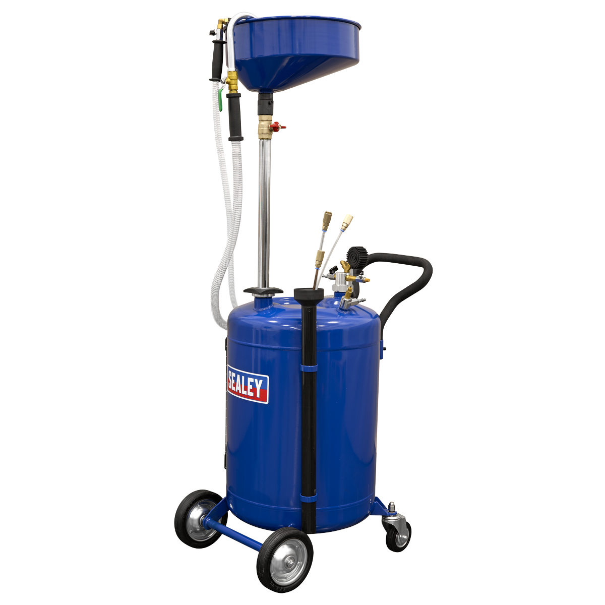 Air Discharge Mobile Oil Drainer with Probes 90L AK459DX