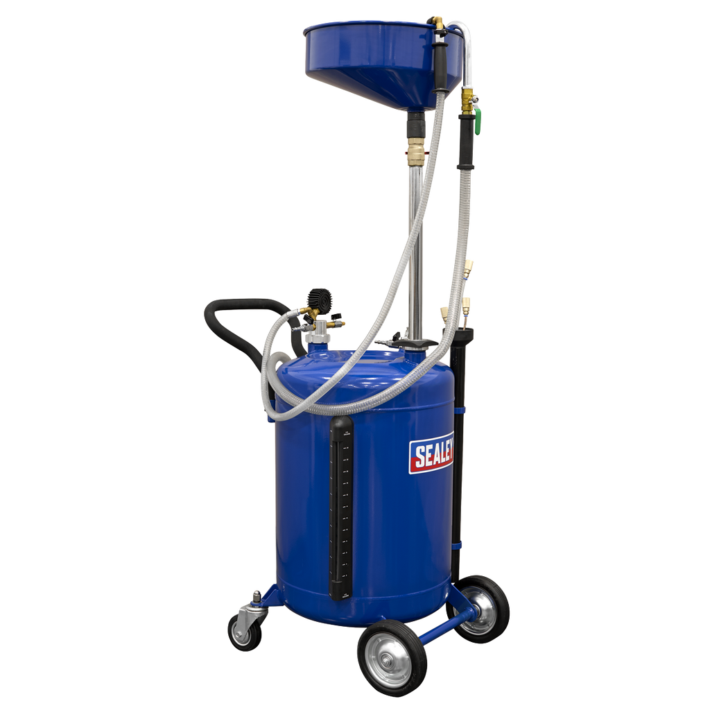 Air Discharge Mobile Oil Drainer with Probes 90L AK459DX