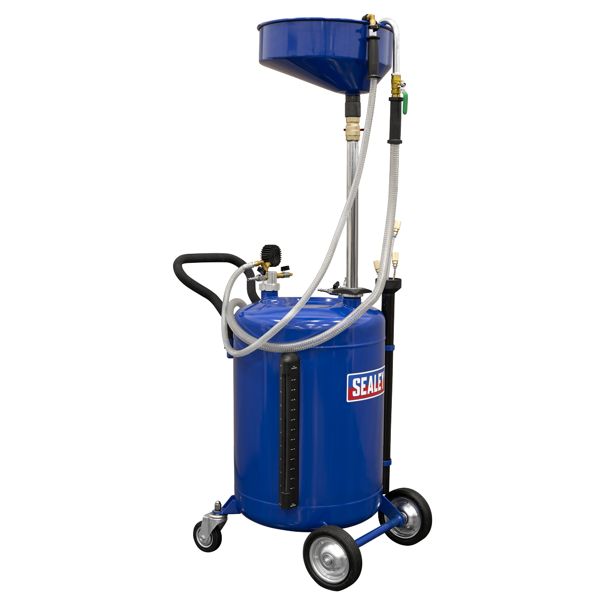 Air Discharge Mobile Oil Drainer with Probes 90L AK459DX