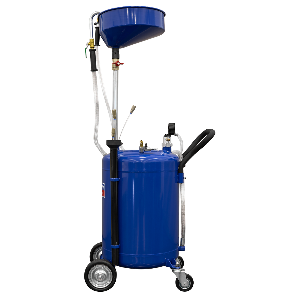 Air Discharge Mobile Oil Drainer with Probes 90L AK459DX