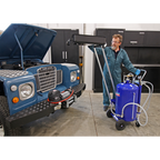 Cantilever Air Discharge Mobile Oil Drainer with Probes 80L AK462DX