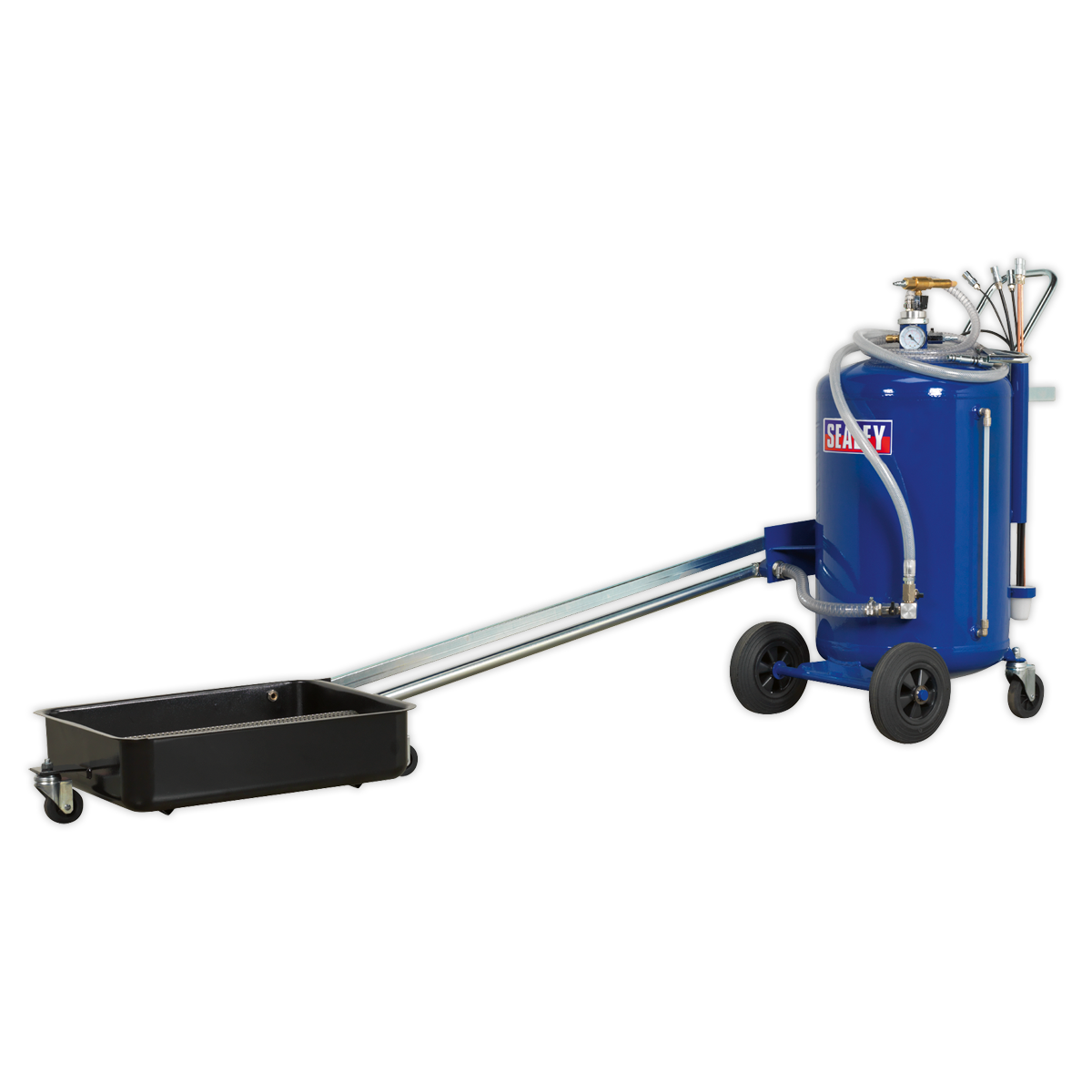 Cantilever Air Discharge Mobile Oil Drainer with Probes 80L AK462DX