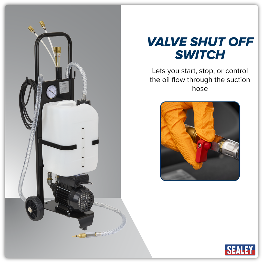 Mobile Oil Extractor 12L AK466D