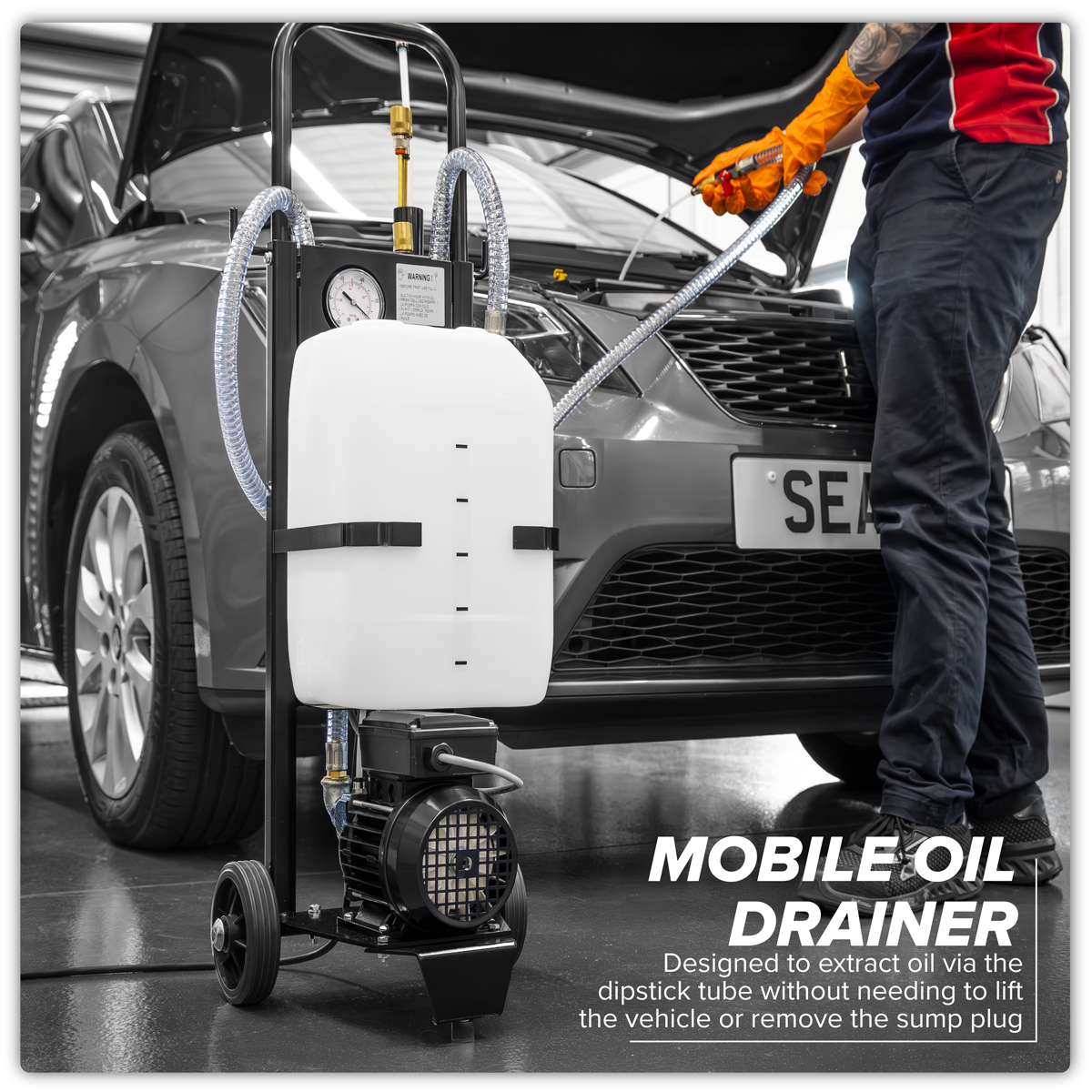 Mobile Oil Extractor 12L AK466D