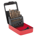 HSS Cobalt Fully Ground Drill Bit Set 19pc AK4701