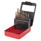 HSS Cobalt Fully Ground Drill Bit Set 19pc AK4701