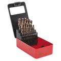 HSS Cobalt Fully Ground Drill Bit Set 25pc AK4702