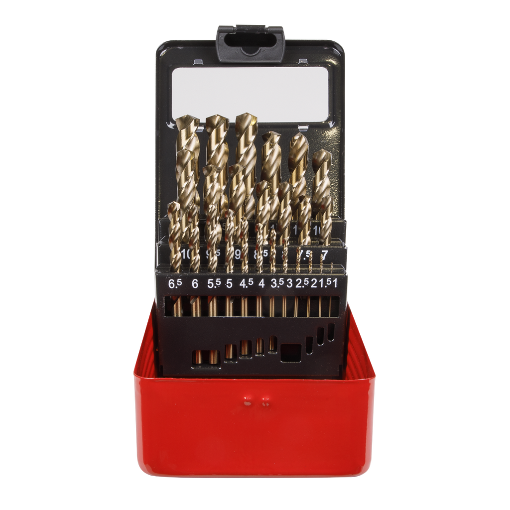 HSS Cobalt Fully Ground Drill Bit Set 25pc AK4702