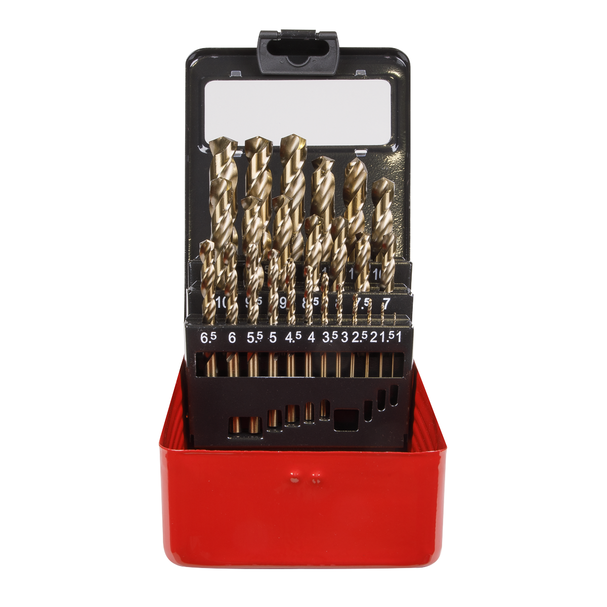 HSS Cobalt Fully Ground Drill Bit Set 25pc AK4702