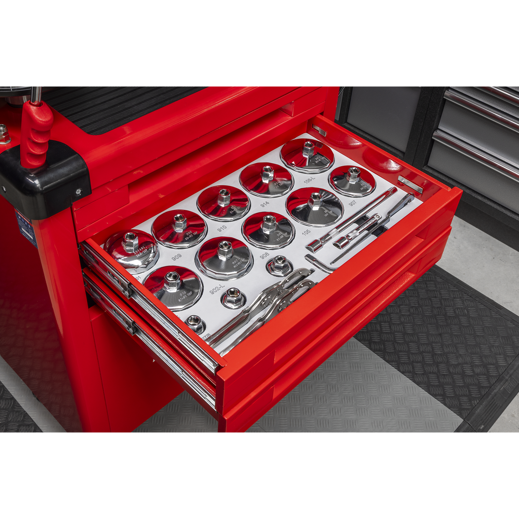 Mobile Multifunction Oil Station with 61pc Tool Set AK470DX