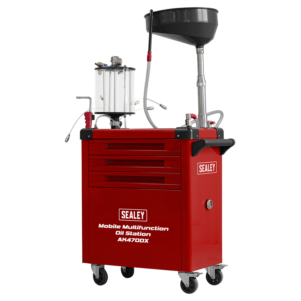 Mobile Multifunction Oil Station with 61pc Tool Set AK470DX
