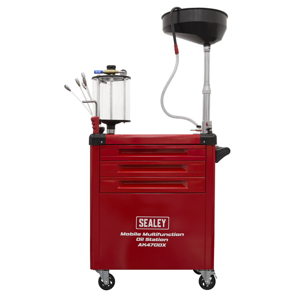 Mobile Multifunction Oil Station with 61pc Tool Set AK470DX