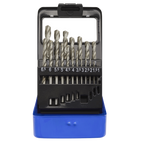 HSS Fully Ground Drill Bit Set 19pc AK47191