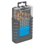 HSS Fully Ground Drill Bit Set 19pc - DIN 338 AK4719