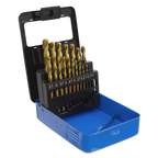 HSS Fully Ground Drill Bit Set 19pc - DIN 338 AK4719