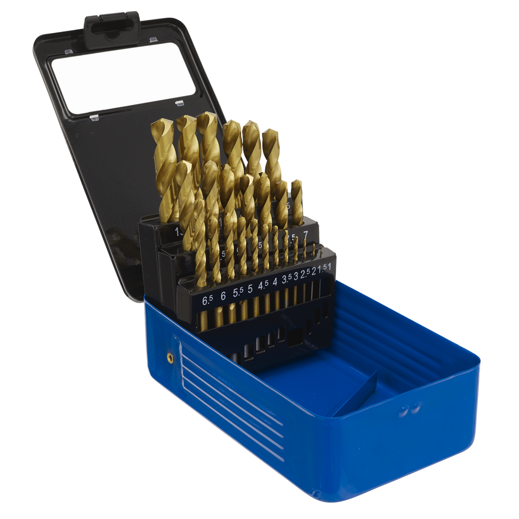 HSS Fully Ground Drill Bit Set 25pc - DIN 338 AK4725