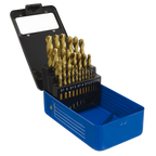 HSS Fully Ground Drill Bit Set 25pc - DIN 338 AK4725