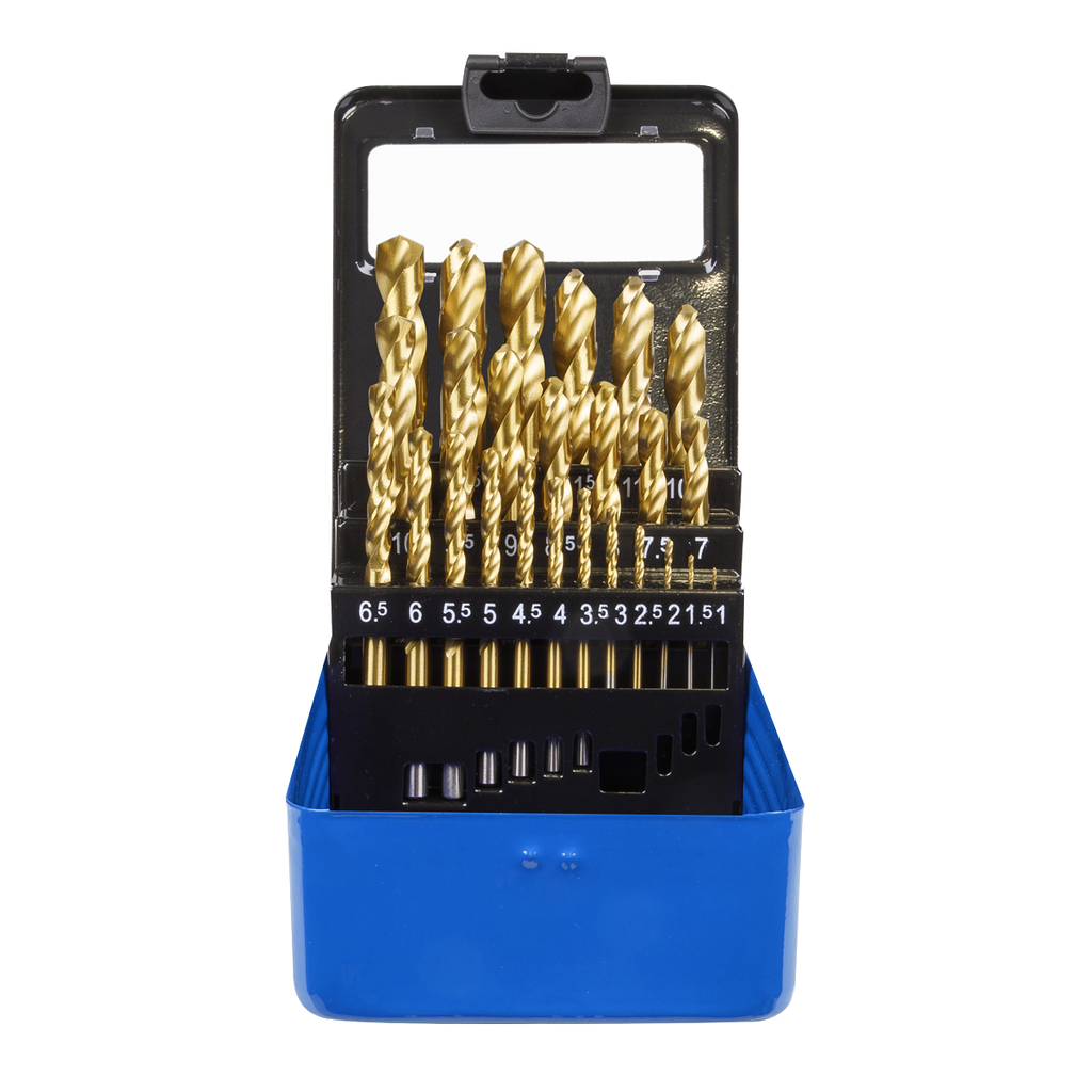 HSS Fully Ground Drill Bit Set 25pc - DIN 338 AK4725