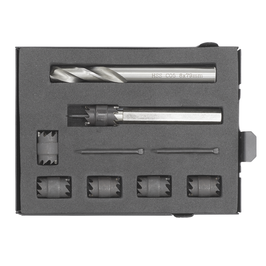 Spot Weld Cutter & Drill Bit Set 10mm 9pc AK4730
